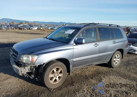2005 Toyota Highlander V6 z USA, uszkodzony, nr VIN JTEDP21A550061007